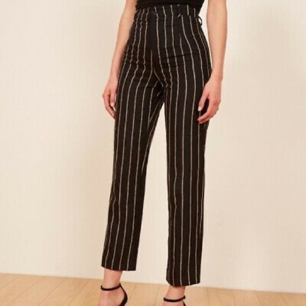 Reformation Frankie Linen Pants